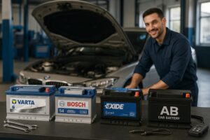 Top 5 Autobatterie -Marken auf dem deutschen Markt: Varta, Bosch, Exide & Co.